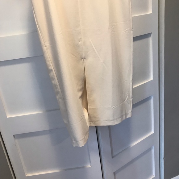 Cream midi length cutout dress-never worm! - Picture 5 of 5